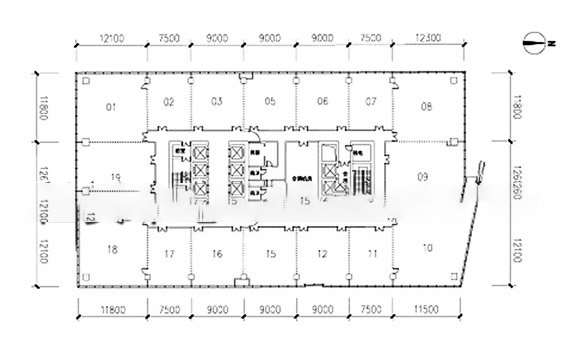 东方广场西三办公楼十层